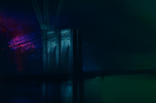 Todd Watts Dye Transfer Monoprint "Artifice and Artifact #24"