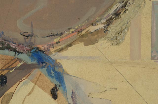 Rick Ball Original Oil Painting "Jairu's Daughter’s Dance," 1989