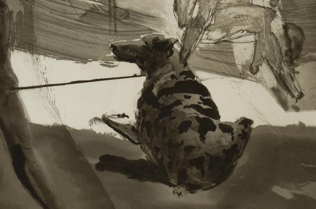 Eric Fischl Limited Edition Aquatint Etching "The Beach"
