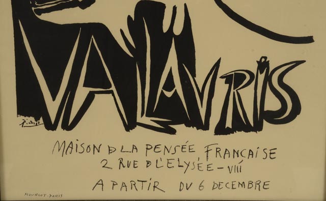 1952 Picasso Exhibition Poster
