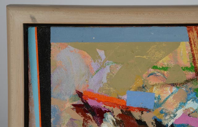 Robert Kaupelis Acrylic on Canvas Abstract Painting