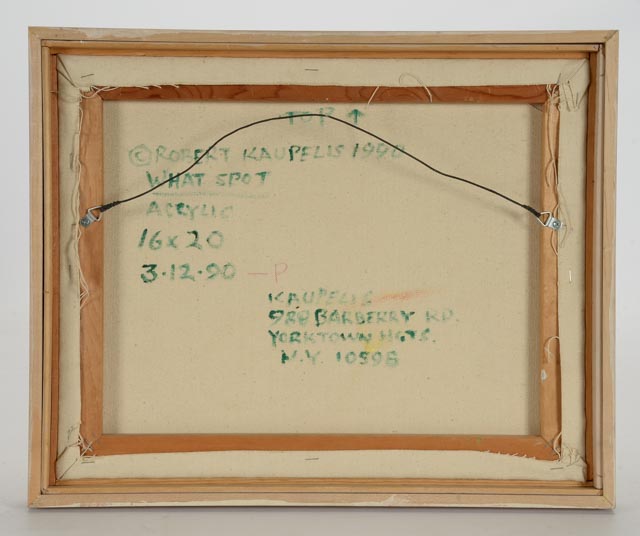 Robert Kaupelis Acrylic on Canvas Abstract Painting