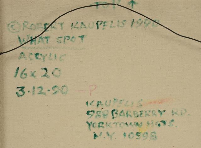 Robert Kaupelis Acrylic on Canvas Abstract Painting