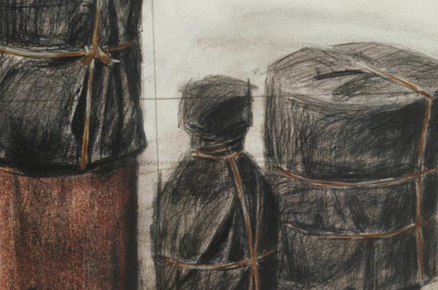 Christo Signed Print “Wrapped Bottle and Cans”