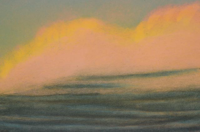 John Beerman Aquatint with Applied Gold Leaf