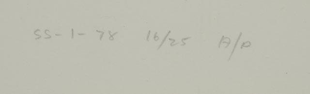 Nassos Daphnis Serigraph "SS-1-78"