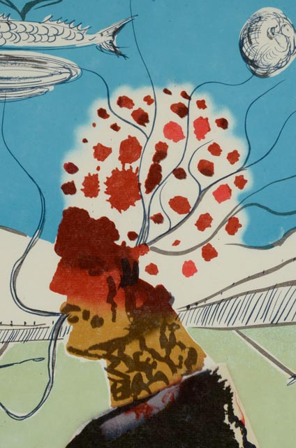 Salvador Dalí Limited Edition Lithograph "The earth goddess"