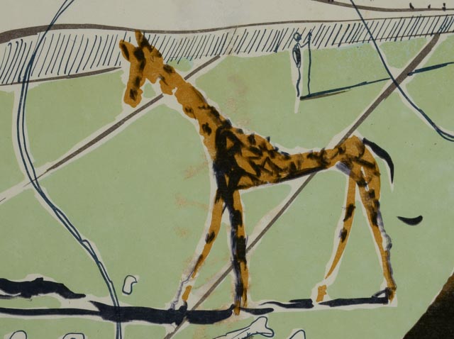 Salvador Dalí Limited Edition Lithograph "The earth goddess"