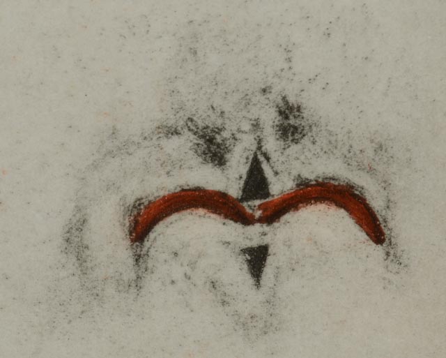 Donald Sultan Aquatint "Playing Cards (King of Hearts)"