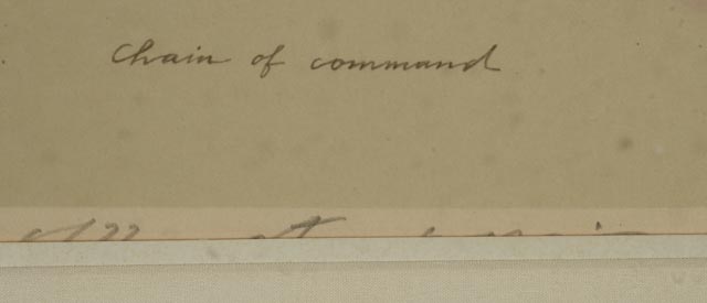 Shusaku Arakawa Color Lithograph "Chain of Command"