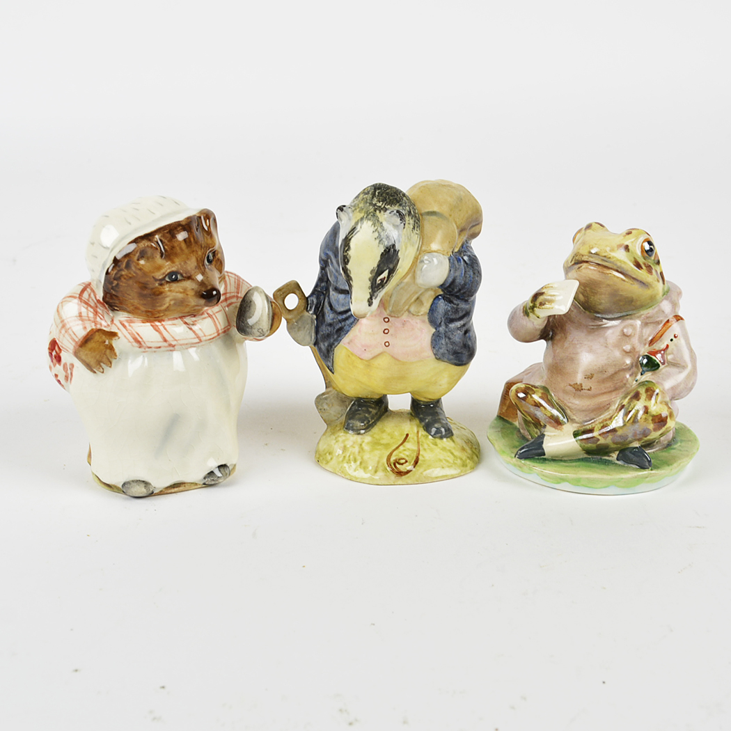 Collection of Beatrix Potter Porcelain Figurines