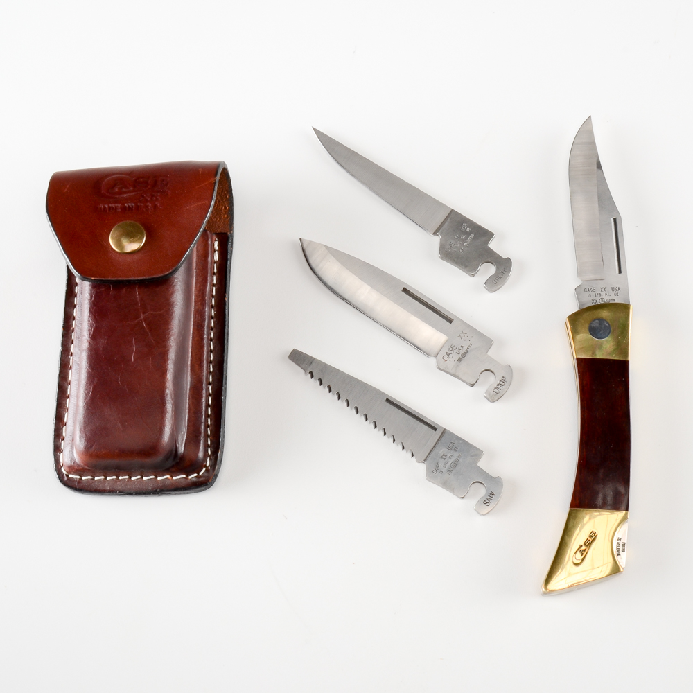 1993 Case XX-Changer Folding Knife with Four Interchangeable Blades