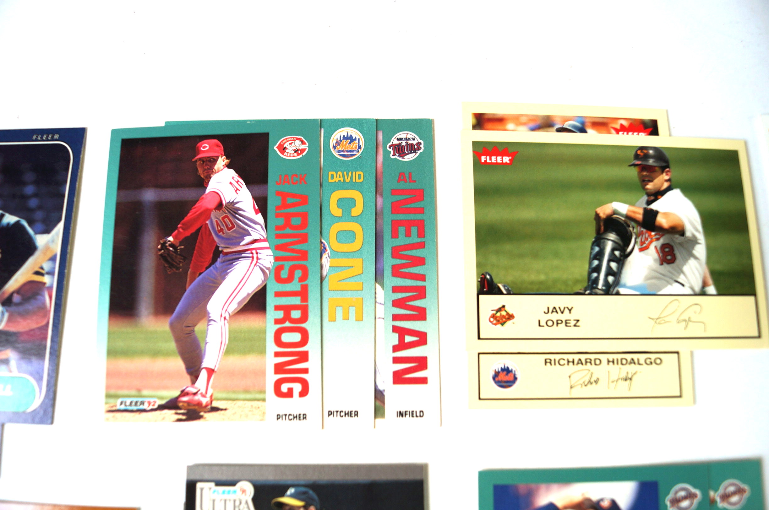 Assortment of Vintage Fleer Baseball Cards