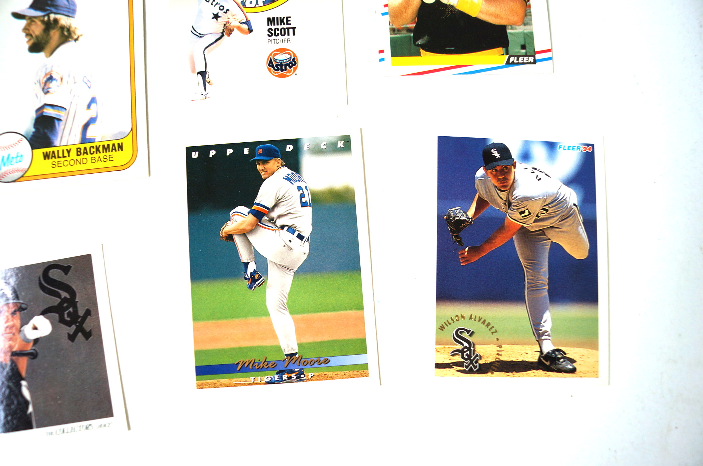 Assortment of Vintage Fleer Baseball Cards