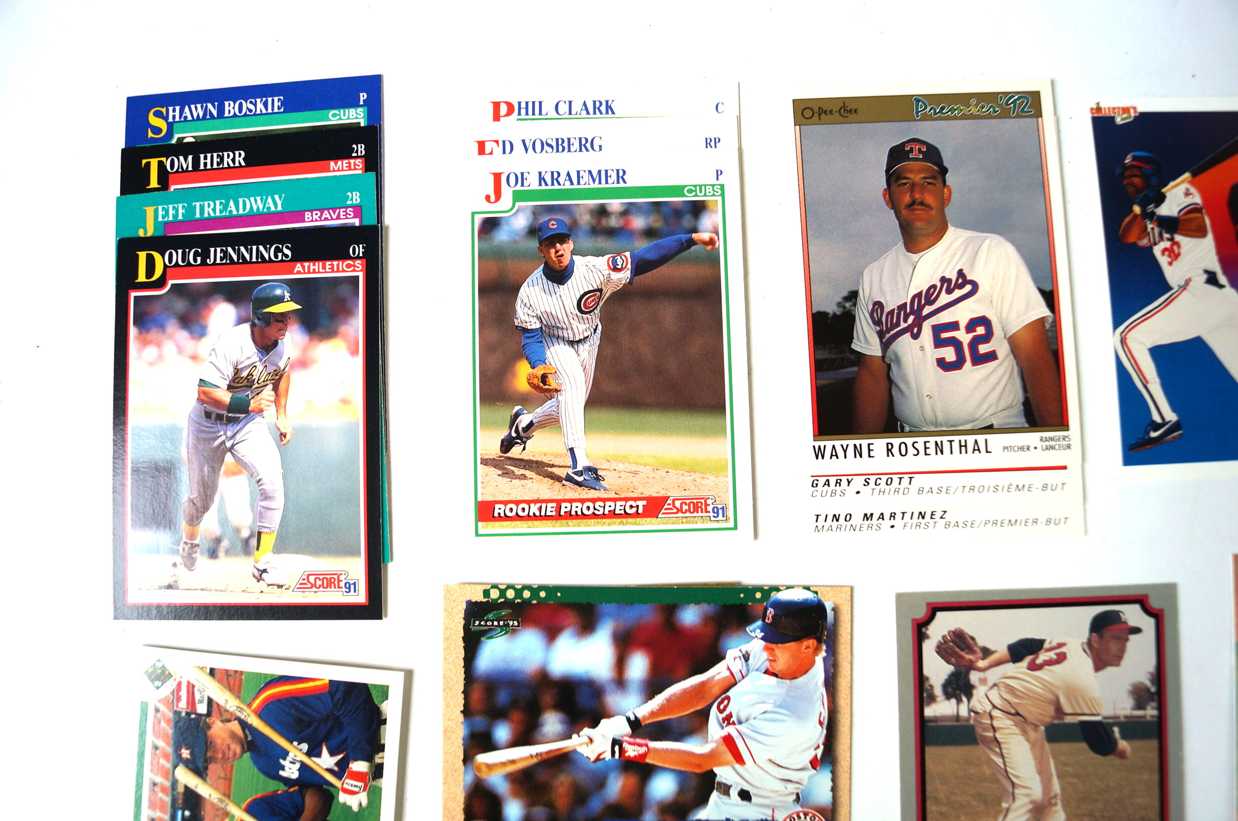 Assortment of Vintage Baseball Cards