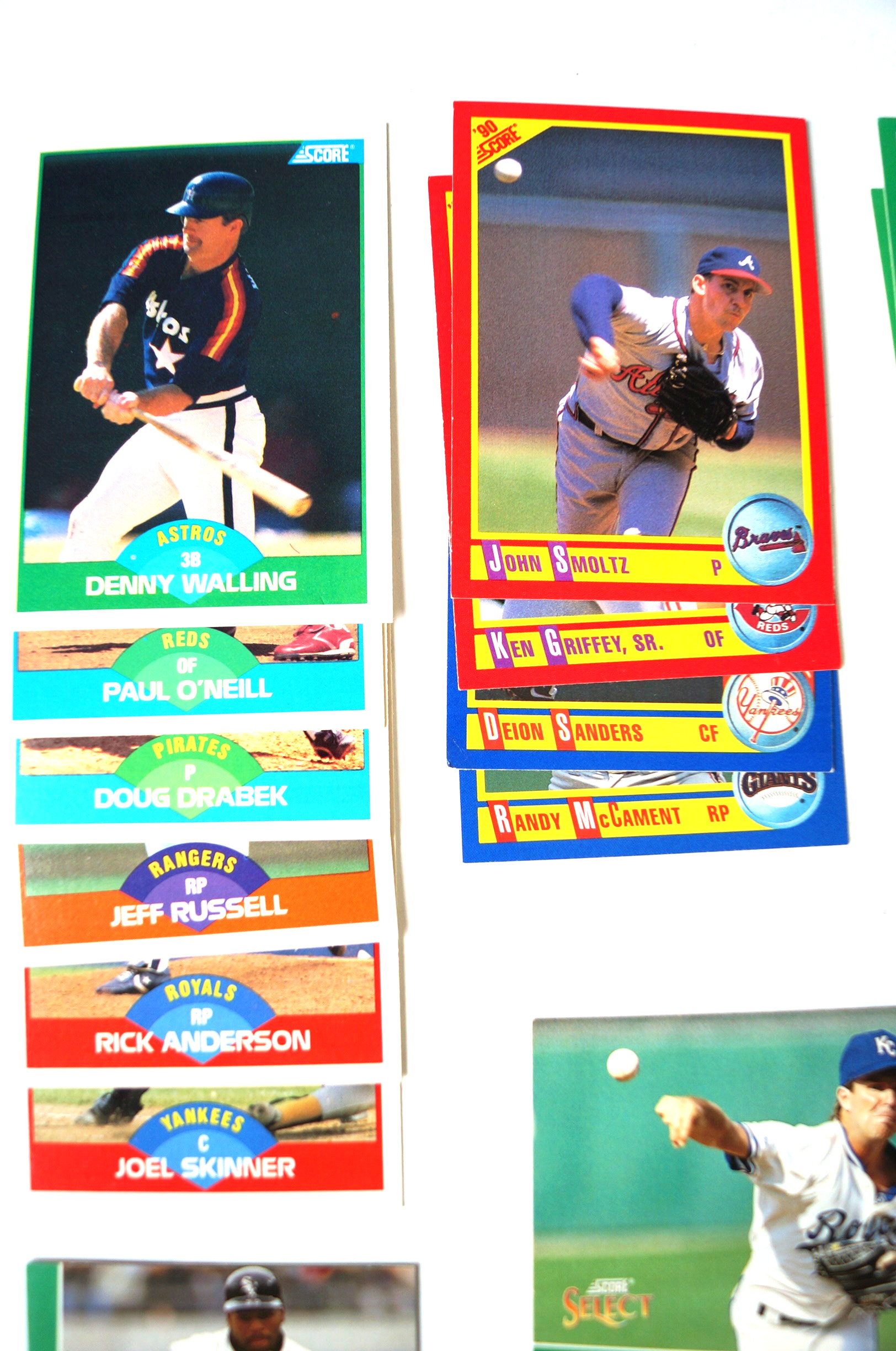 Assortment of Vintage Baseball Cards