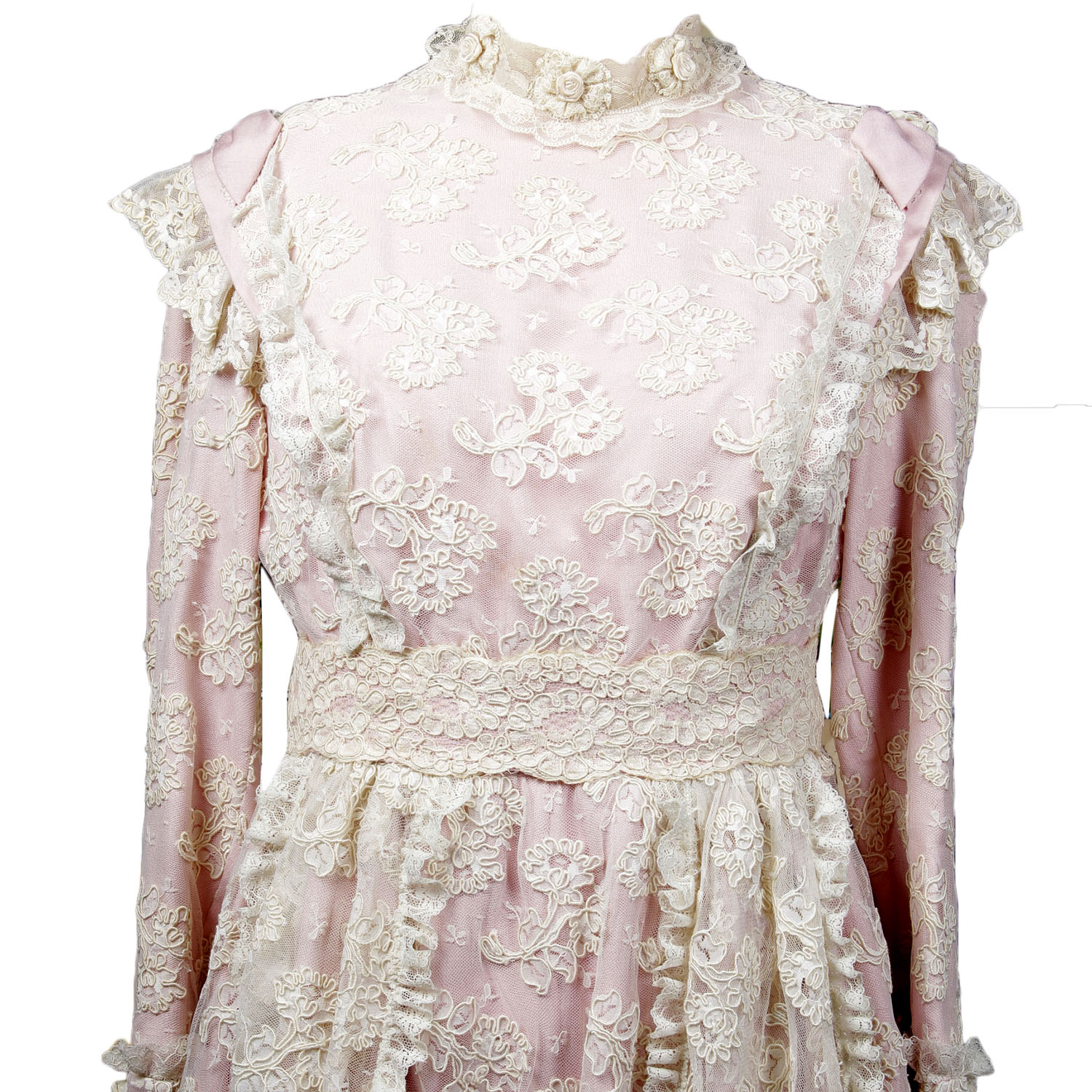 Vintage Alberta Chappell Lace Dress