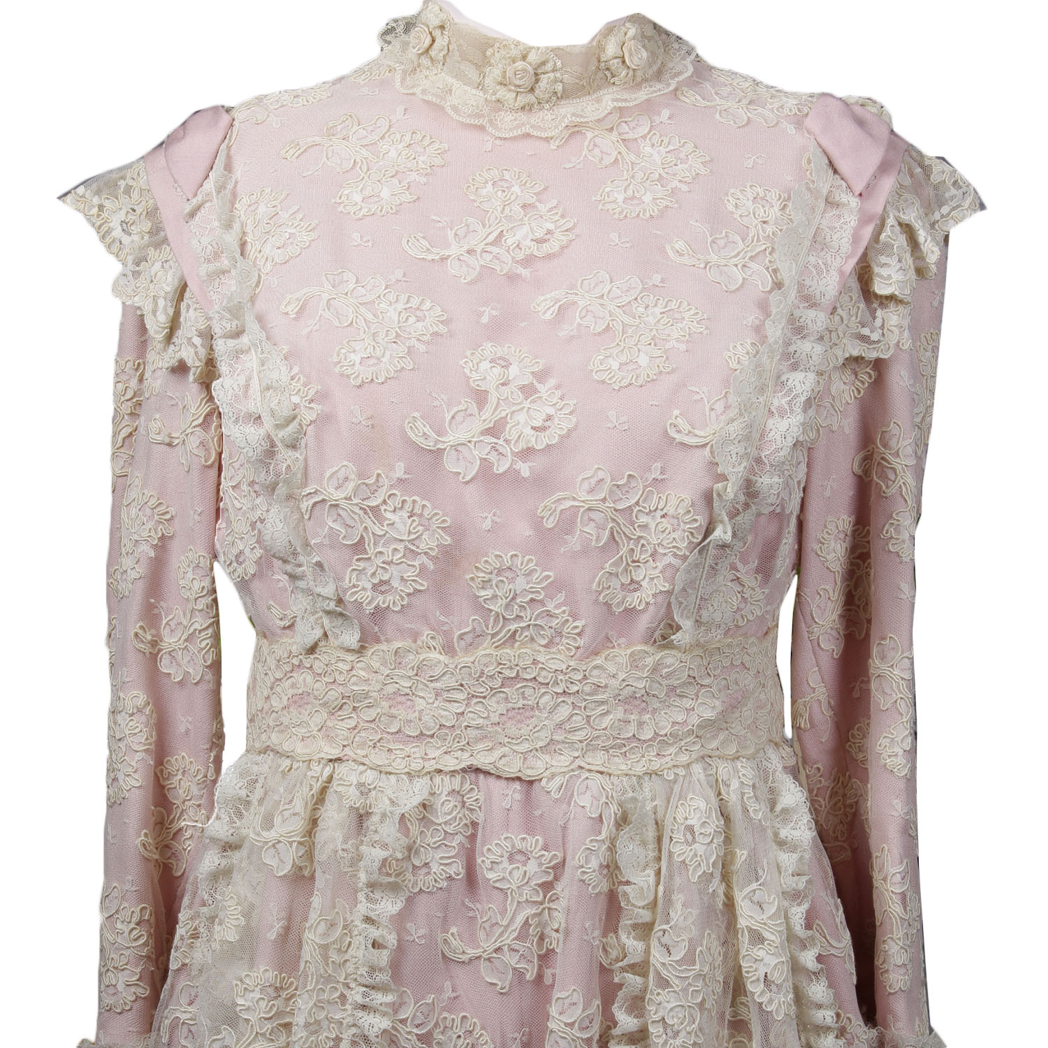 Vintage Alberta Chappell Lace Dress