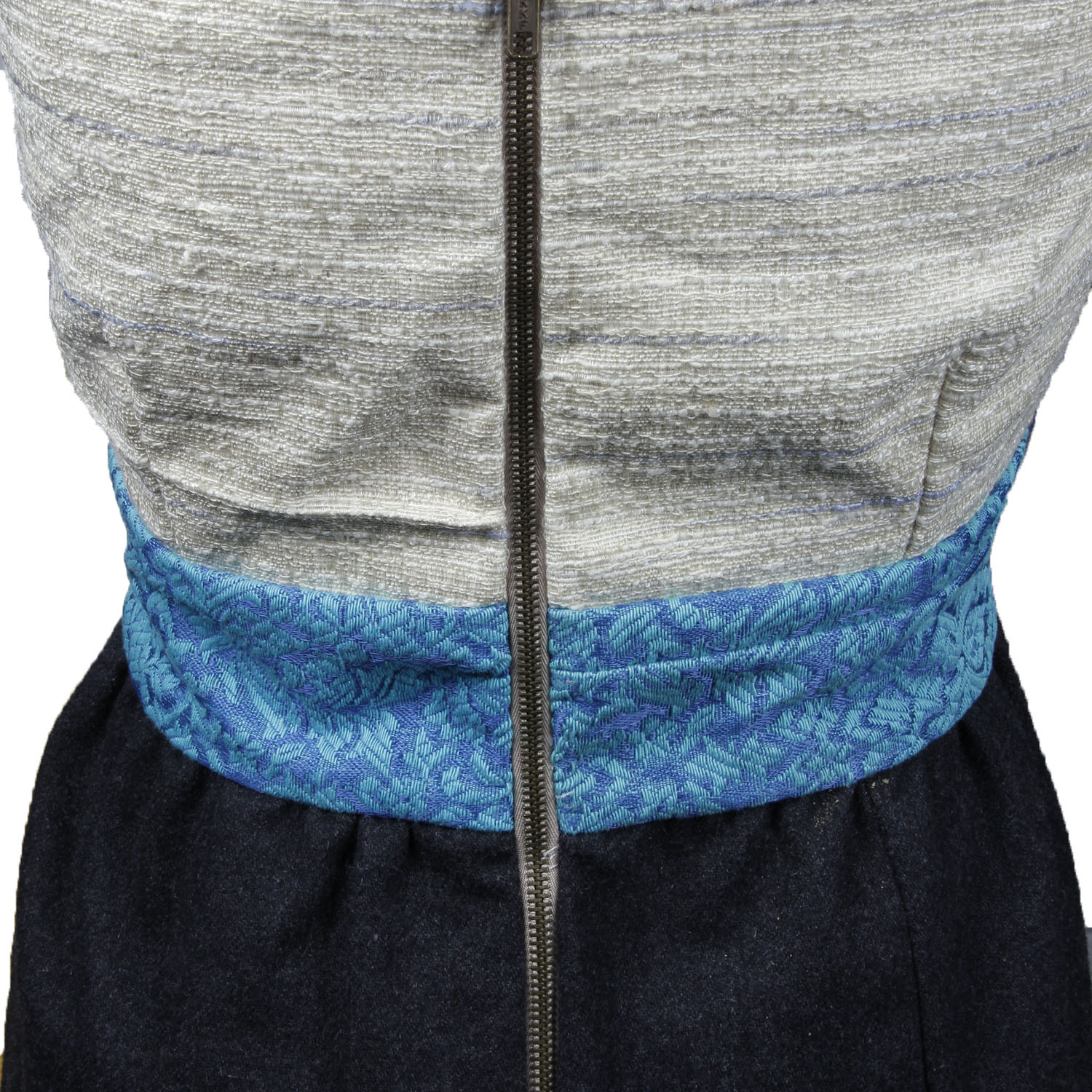 Handcut by Preloved "Reconstructed" Vintage Fabric Dress