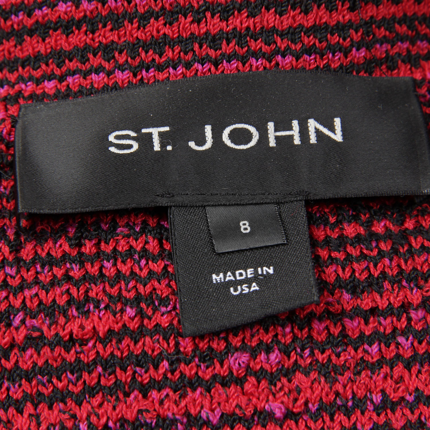 St John Tweed Melange  Knit Jacket