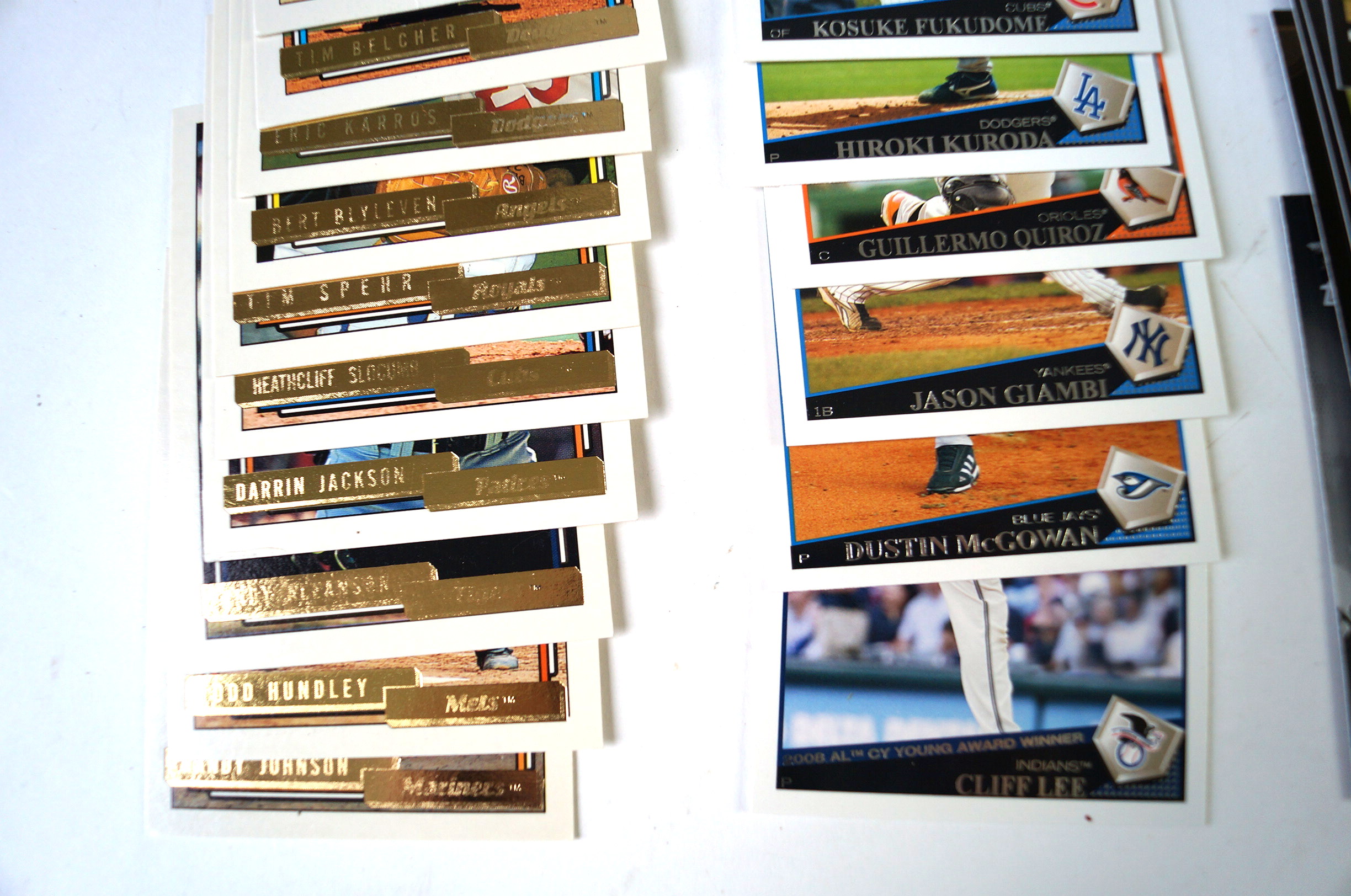 Assortment of Vintage Topps Baseball Cards