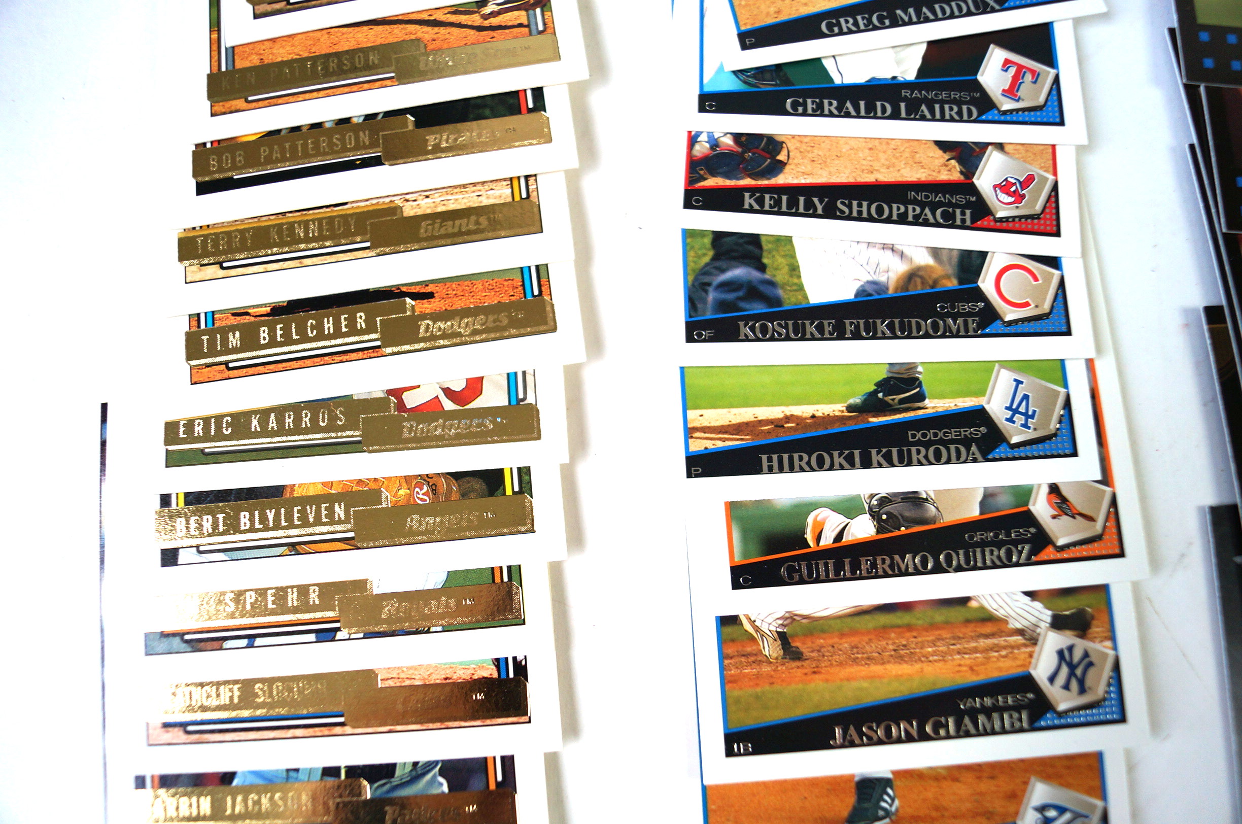 Assortment of Vintage Topps Baseball Cards