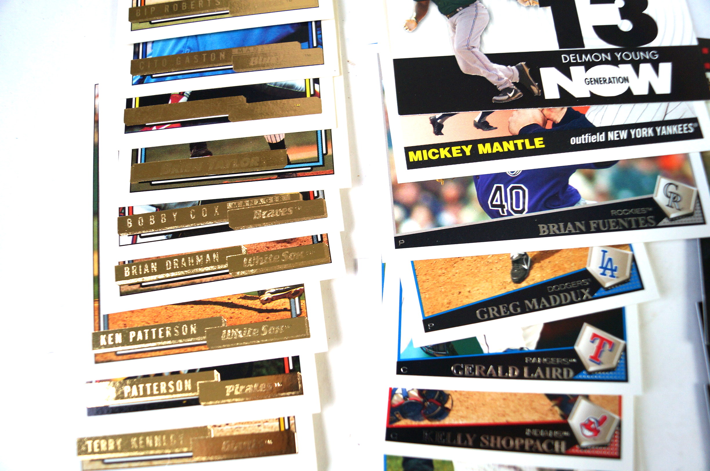 Assortment of Vintage Topps Baseball Cards