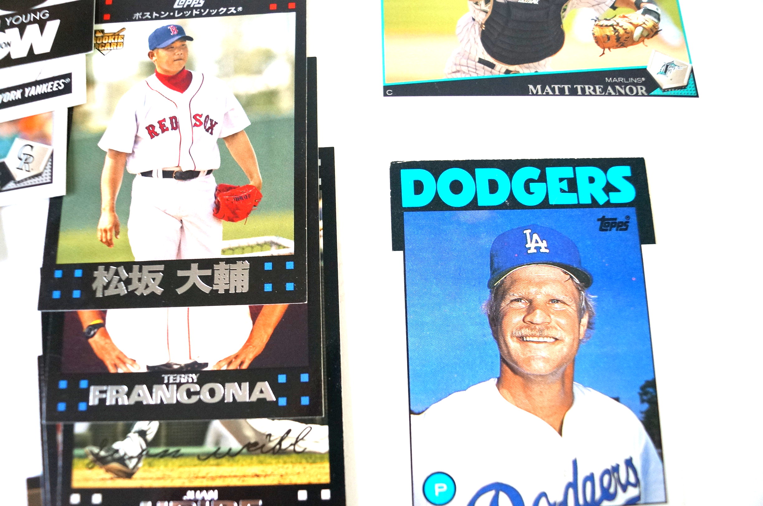 Assortment of Vintage Topps Baseball Cards