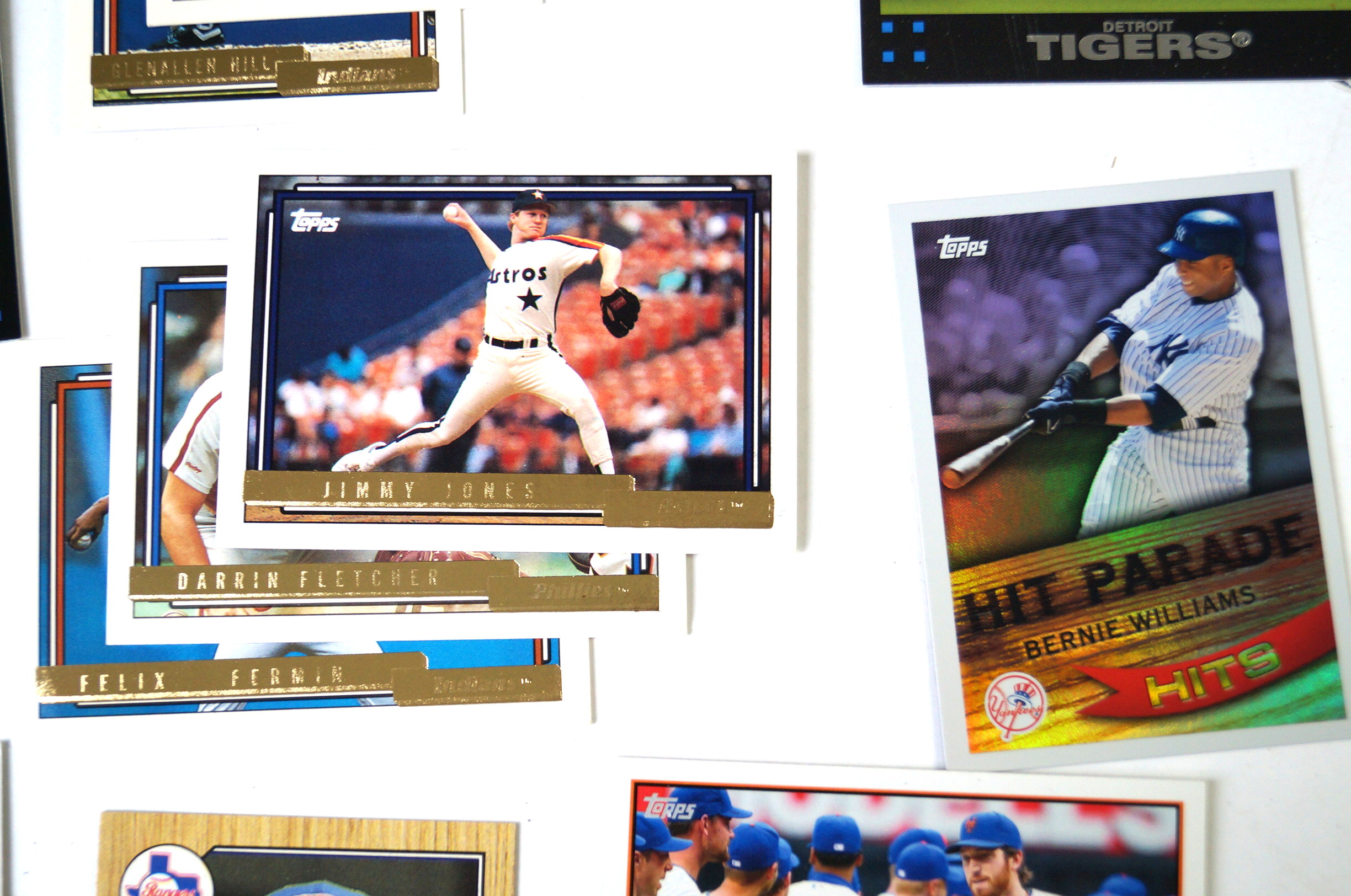 Assortment of Vintage Topps Baseball Cards