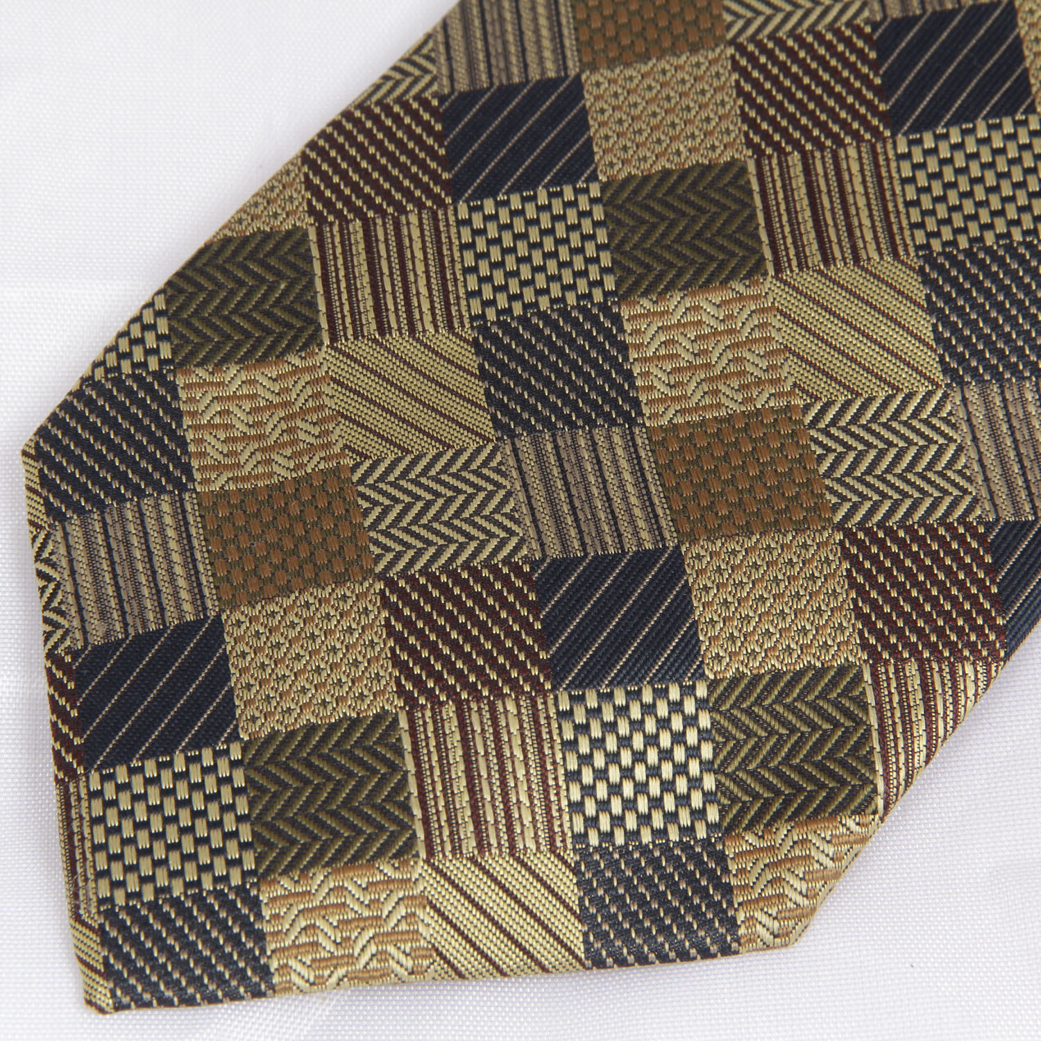 Men's 100% Silk Limited Edition 3/8 Seiko Katsugawa New York Neck Tie
