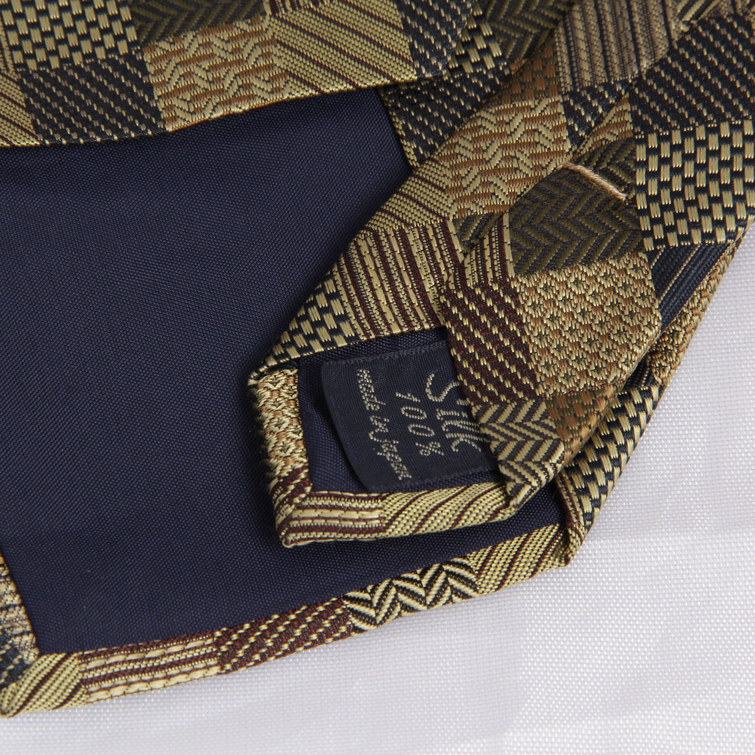 Men's 100% Silk Limited Edition 3/8 Seiko Katsugawa New York Neck Tie