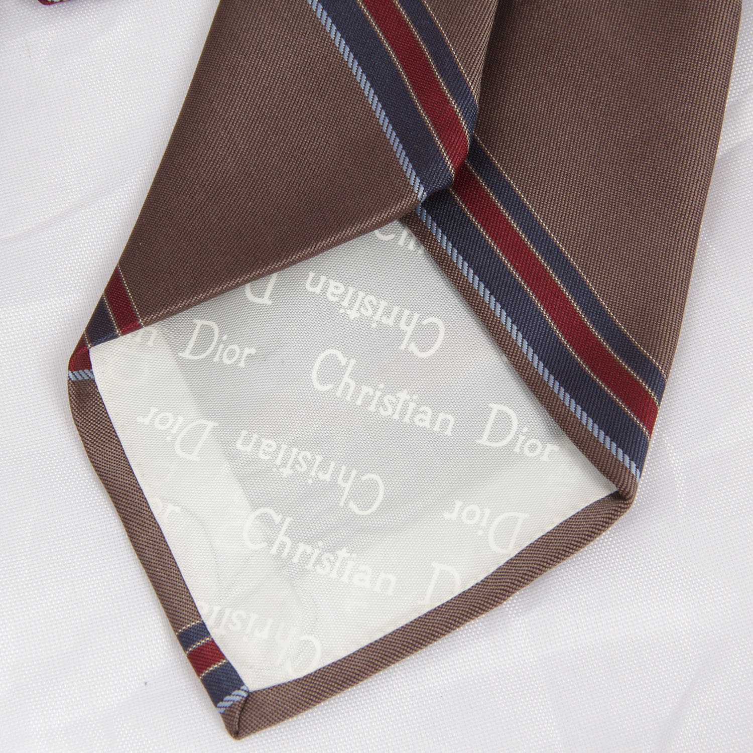 Vintage Christain Dior Monsieur Logo Neck Tie