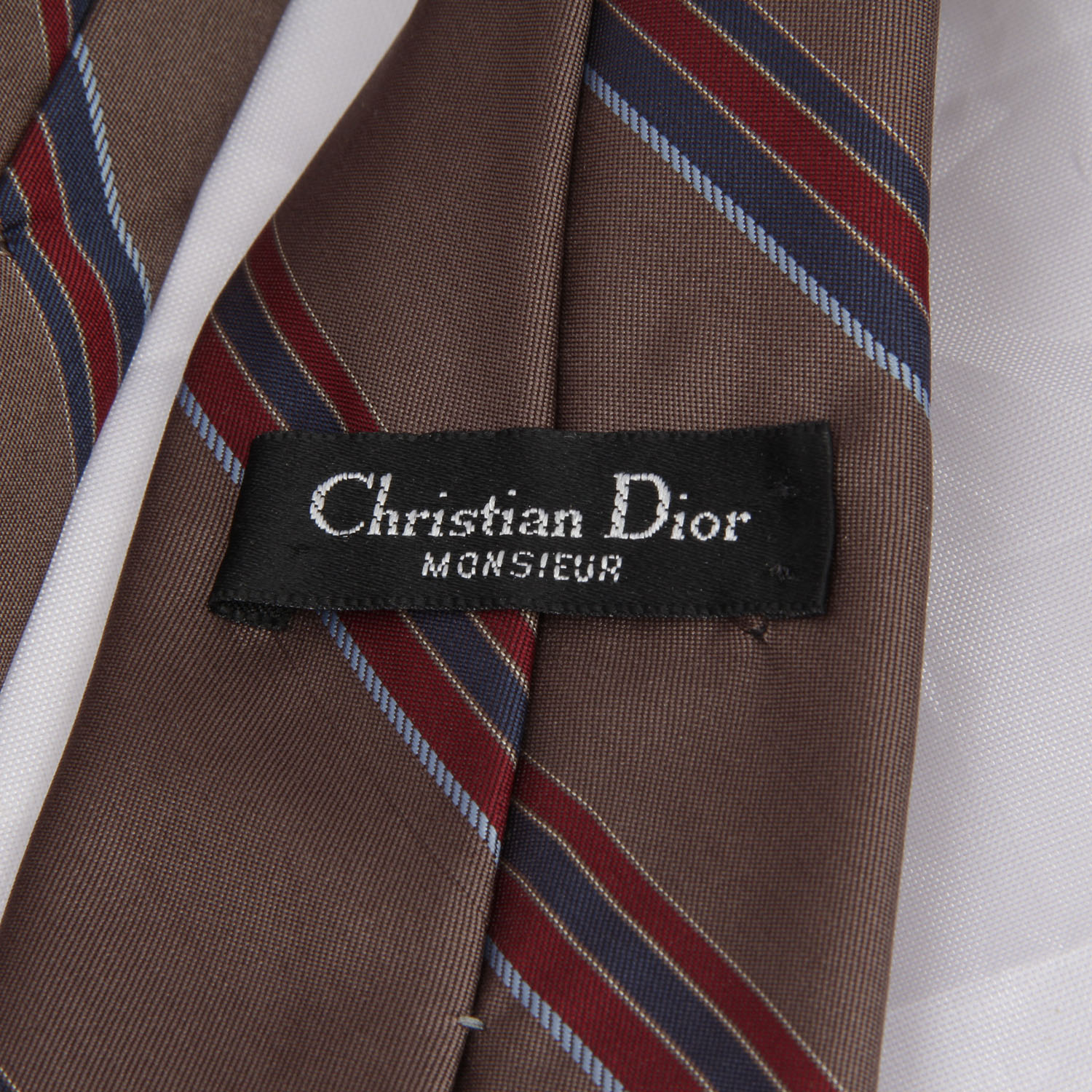 Vintage Christain Dior Monsieur Logo Neck Tie