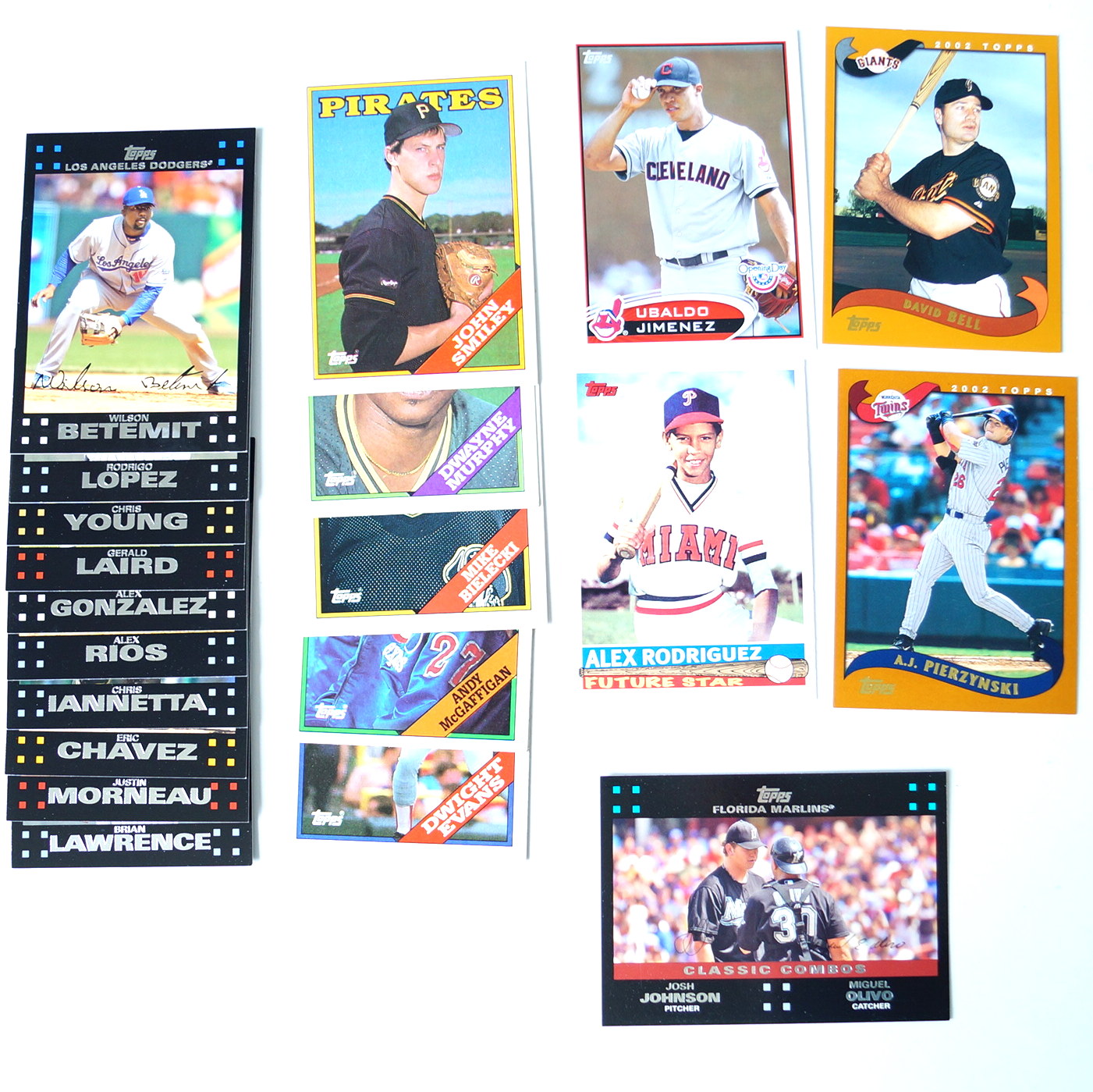 Assortment of Vintage Baseball Cards