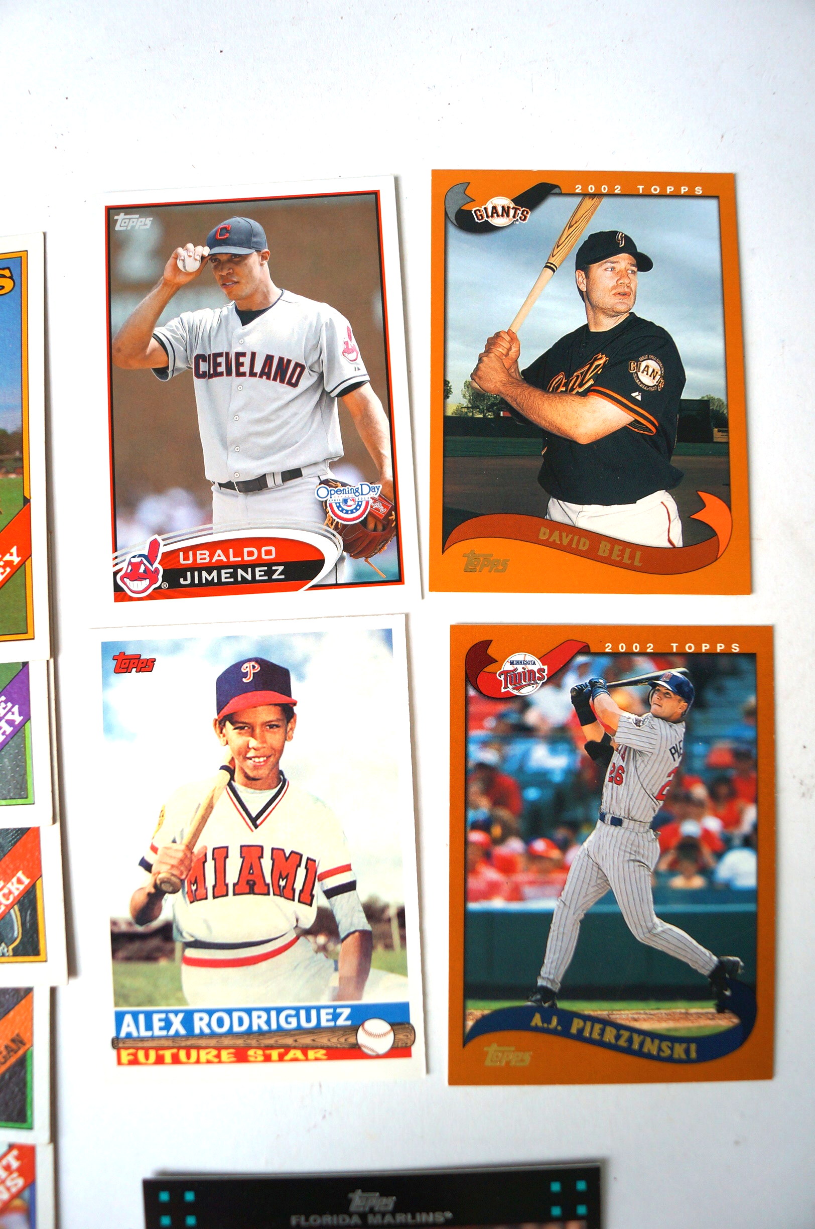 Assortment of Vintage Baseball Cards