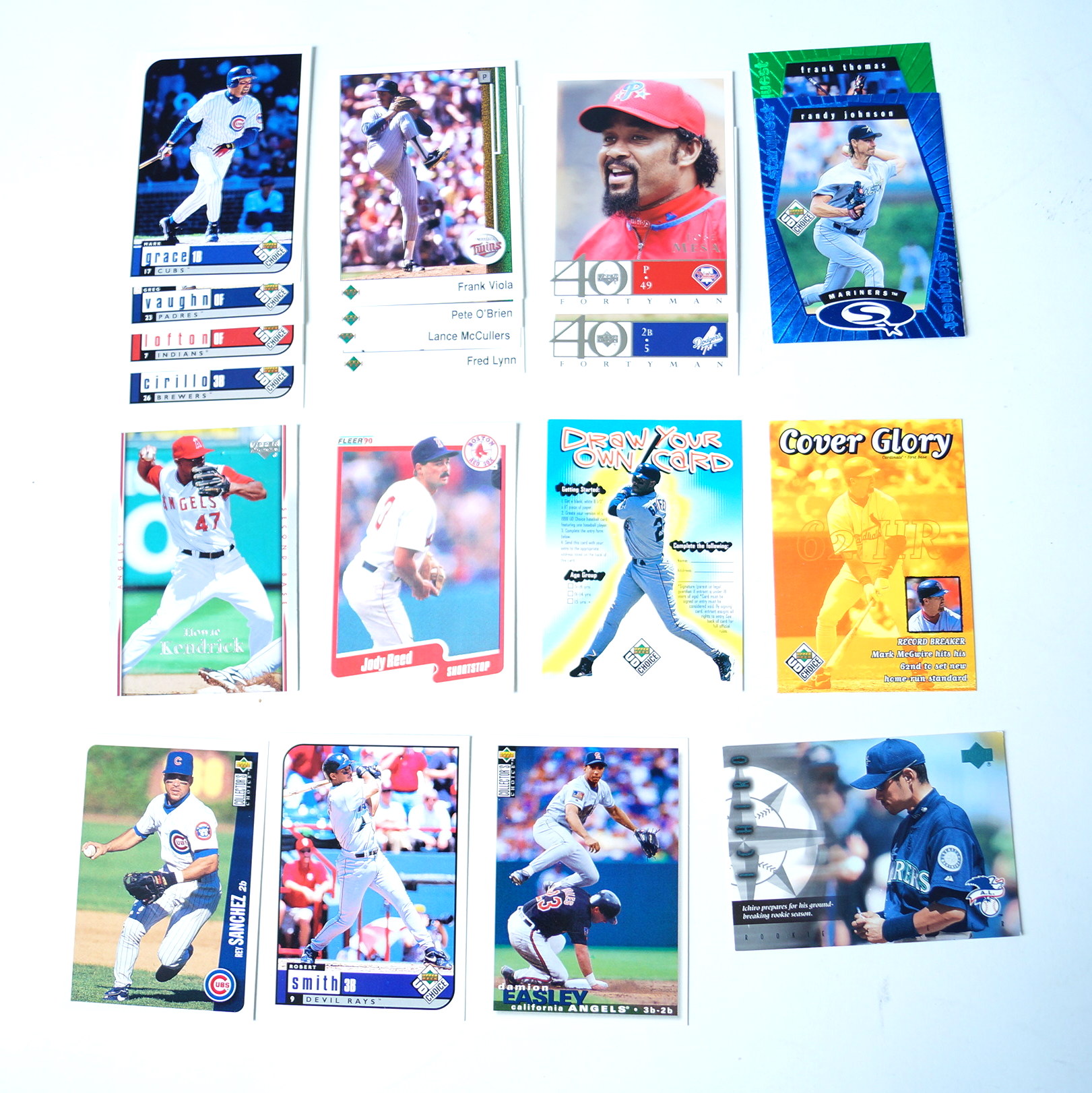 Assortment of Vintage Baseball Cards