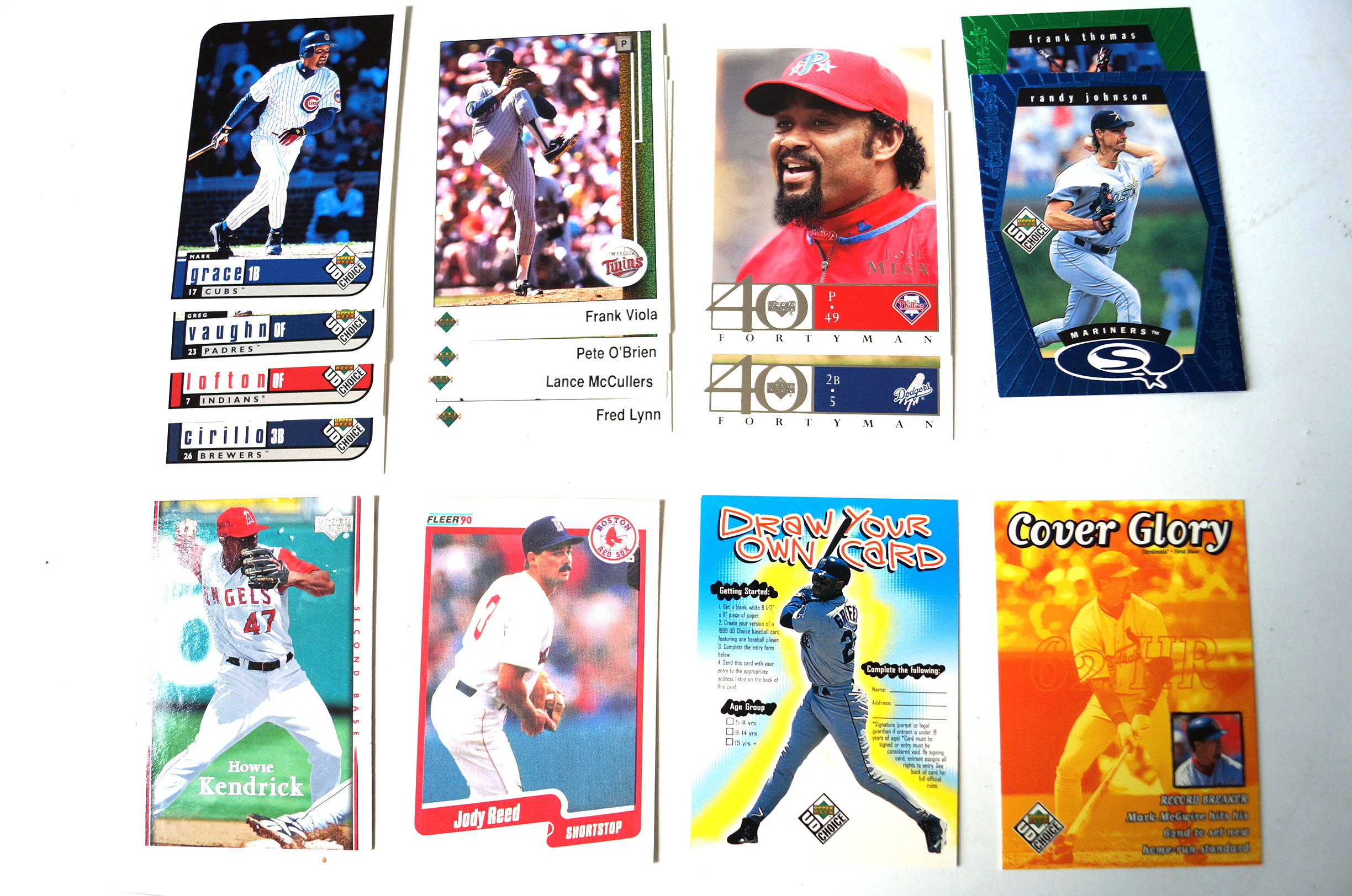 Assortment of Vintage Baseball Cards