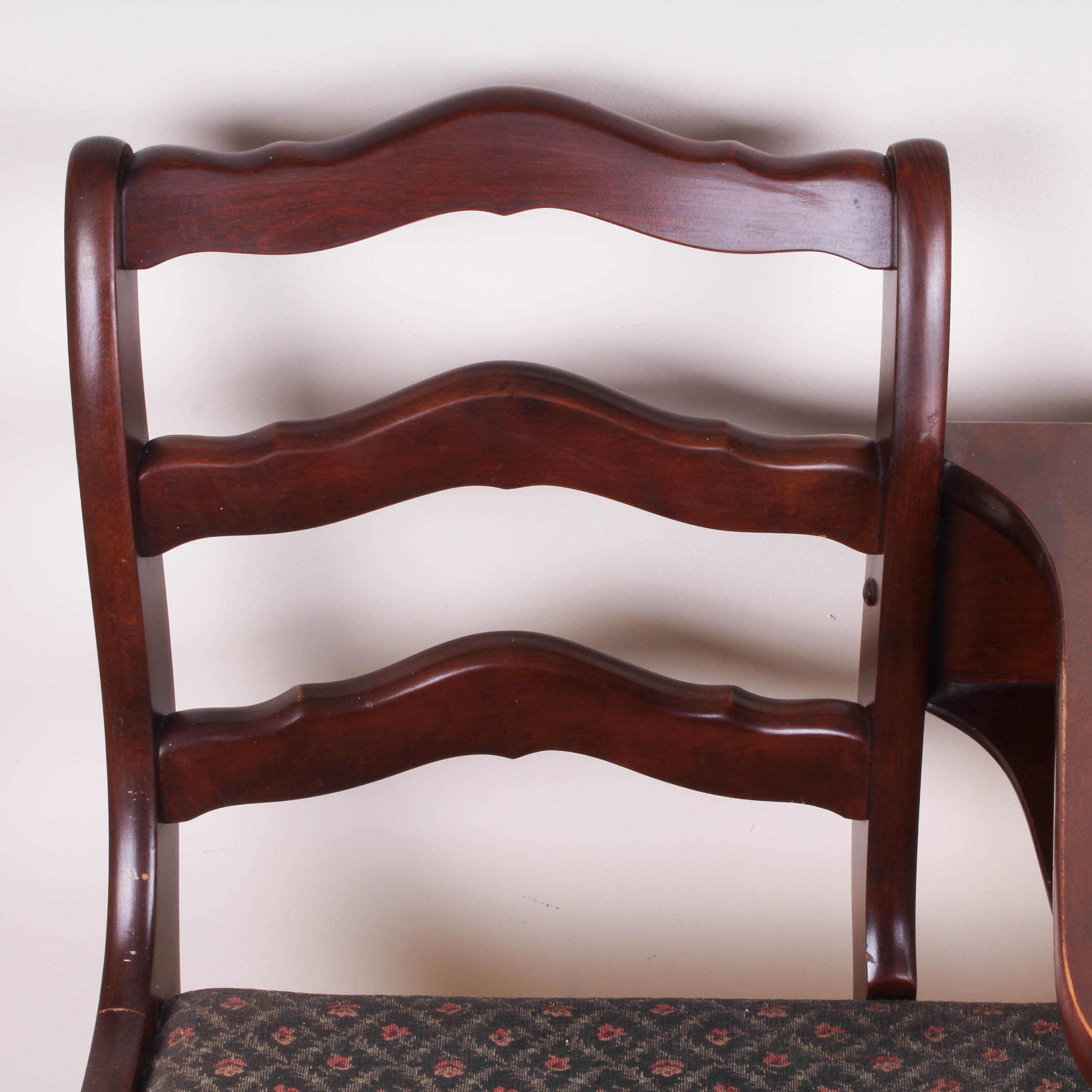 Vintage Mahogany 'Gossip Bench' Telephone Table