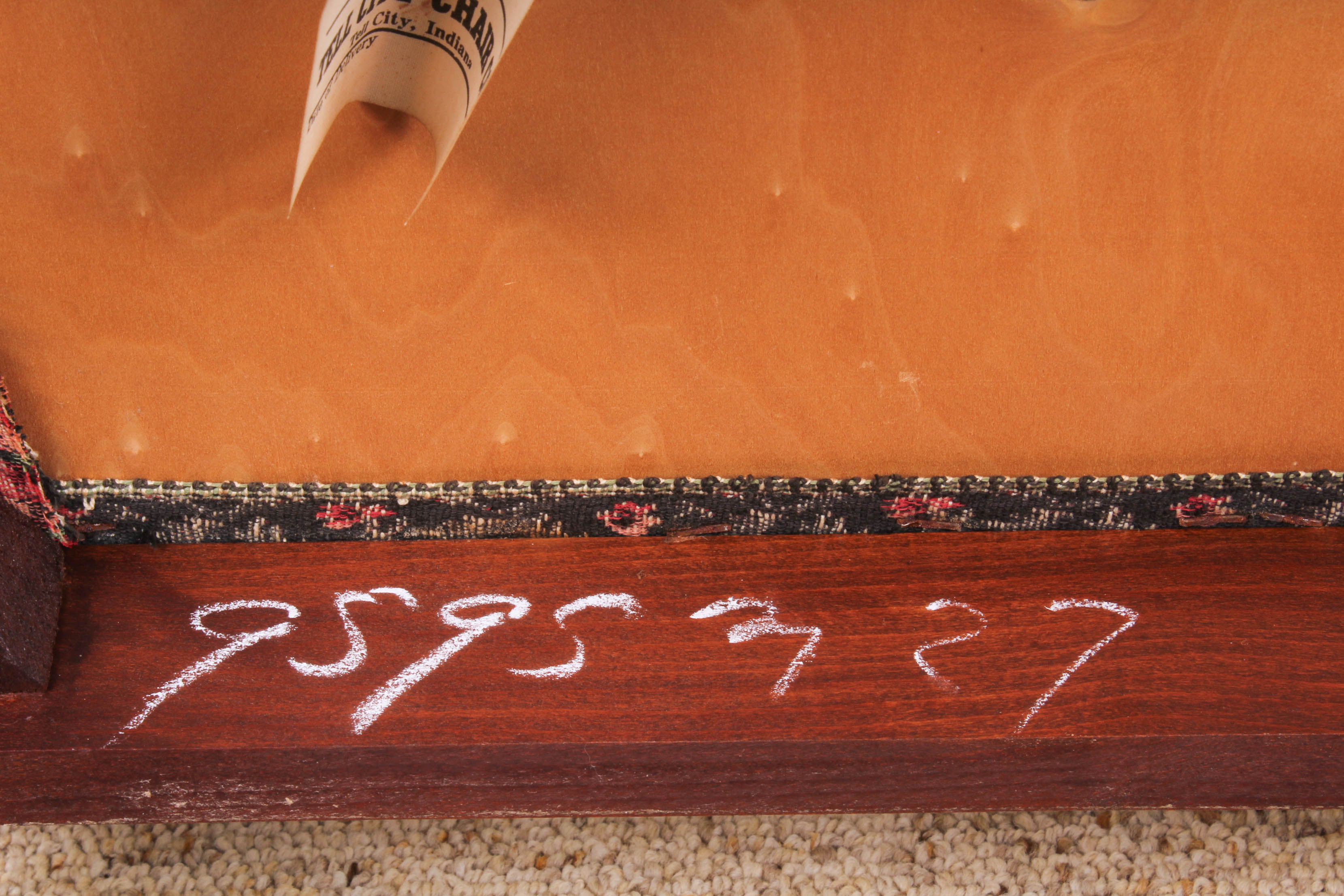 Vintage Mahogany 'Gossip Bench' Telephone Table
