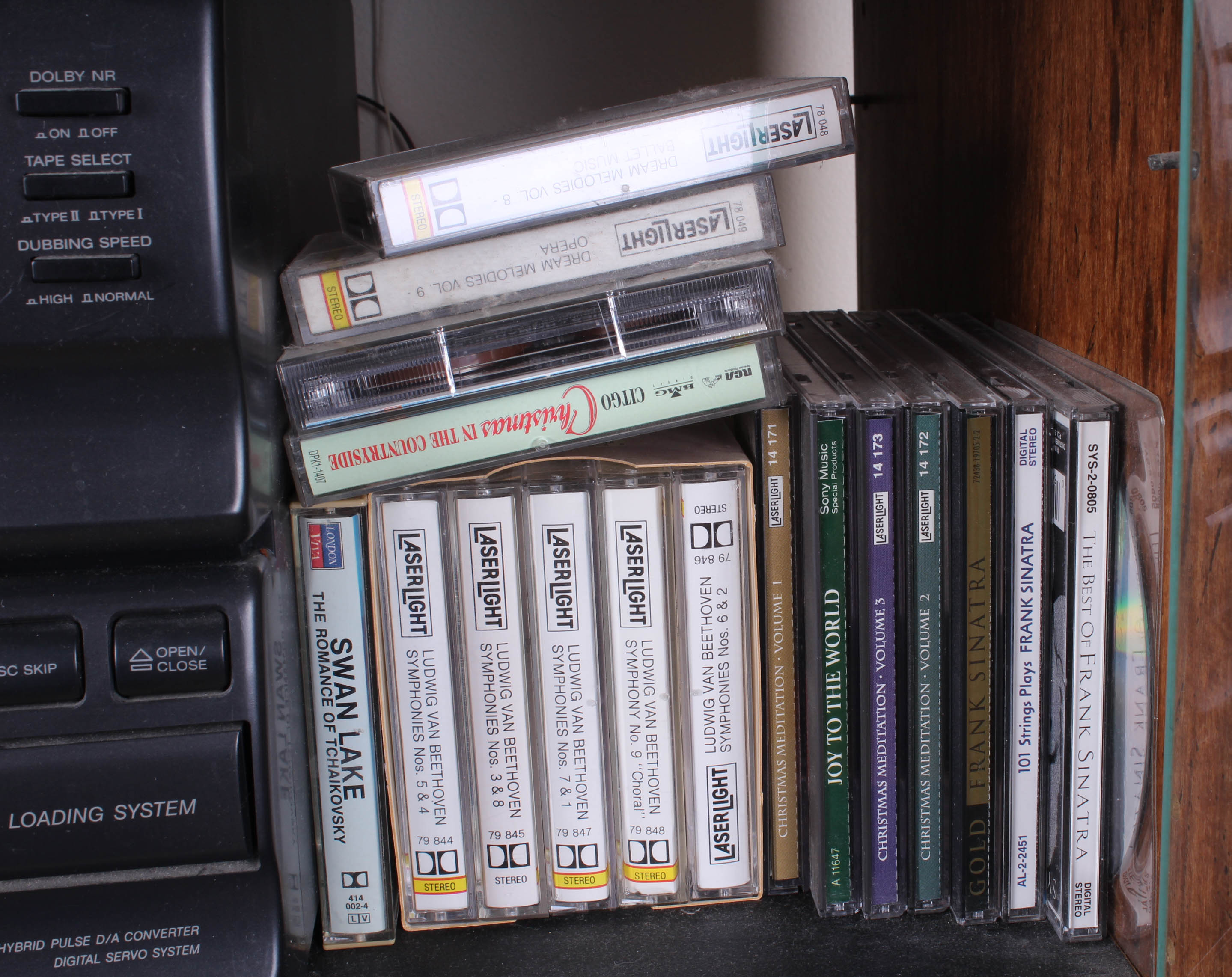 Sony Stereo System with Cabinet