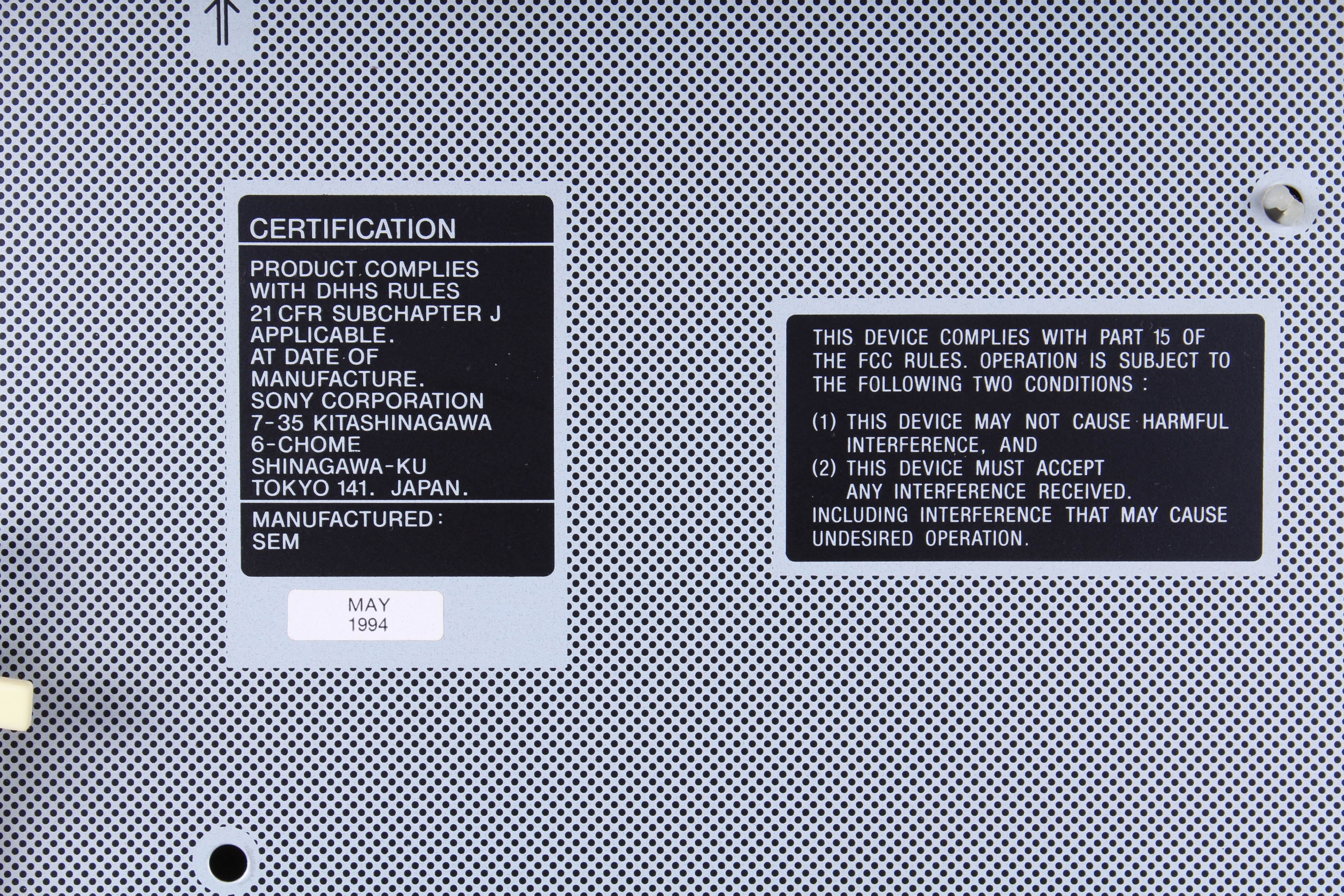 Sony Stereo System with Cabinet