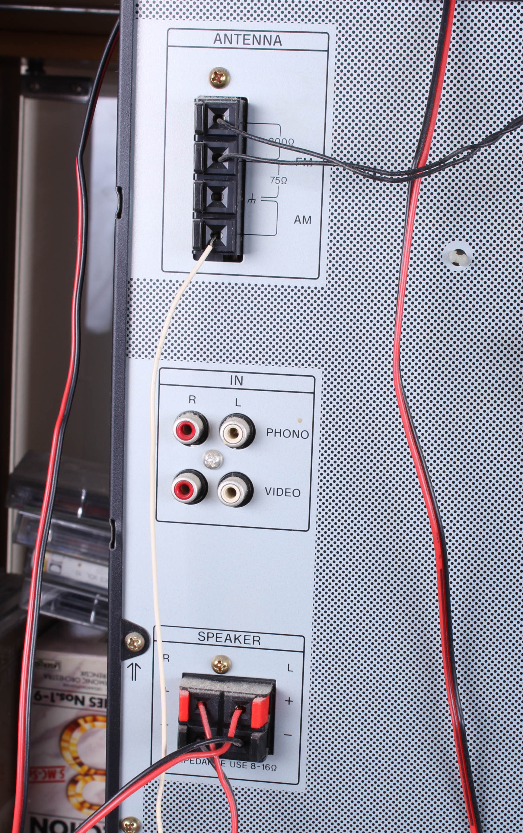 Sony Stereo System with Cabinet