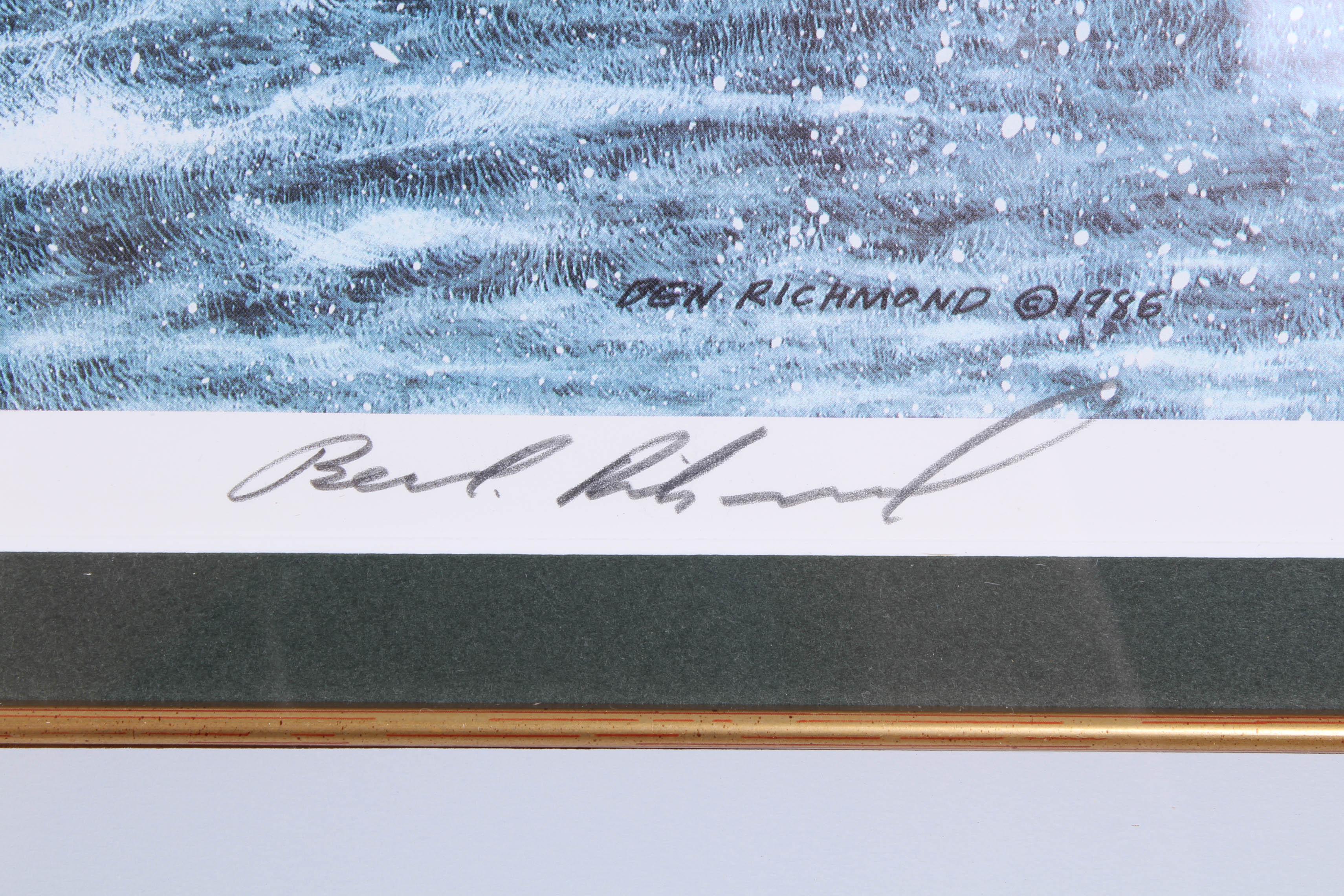 Ben Richmond Signed Limited Edition Print "The Last Trip"