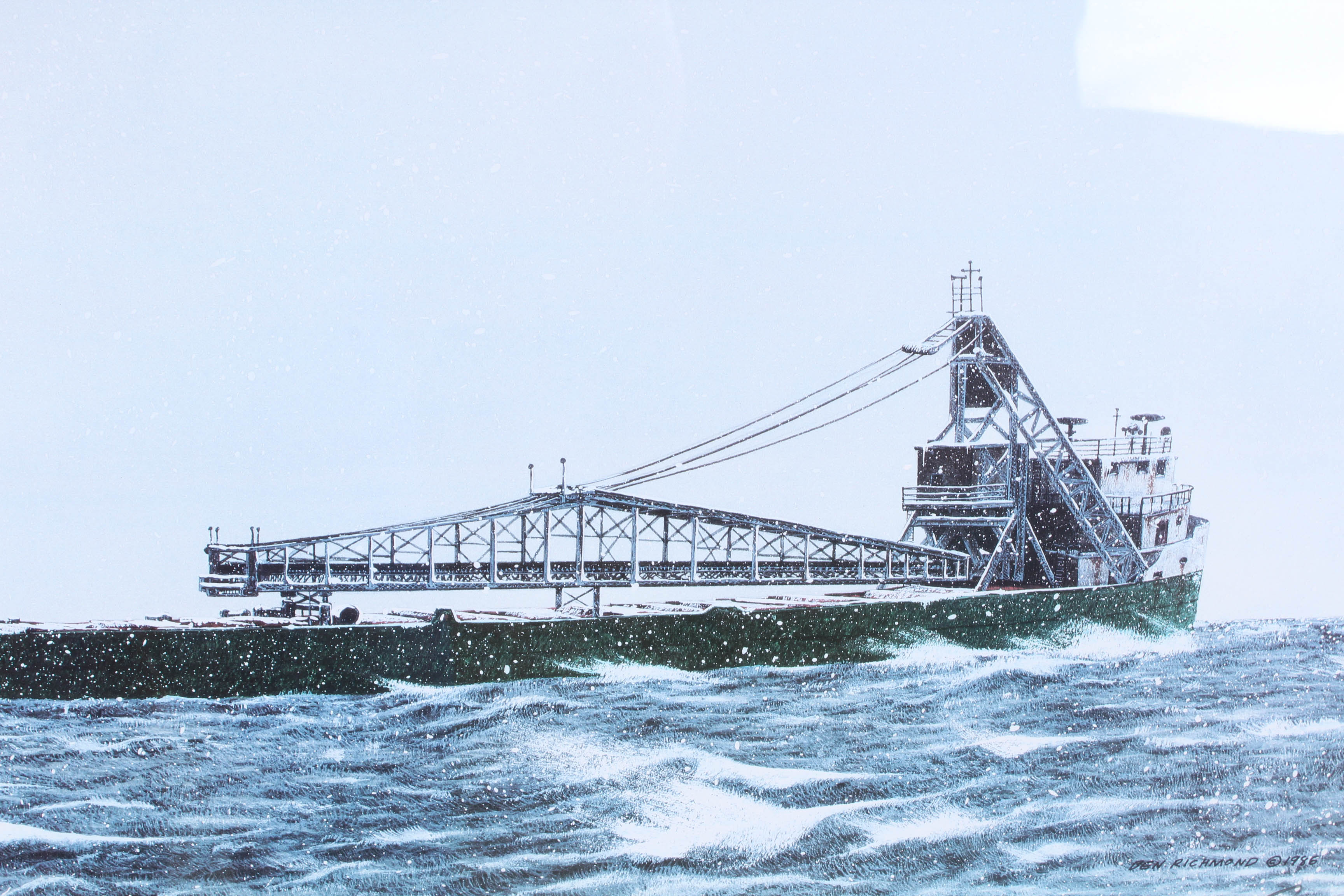 Ben Richmond Signed Limited Edition Print "The Last Trip"