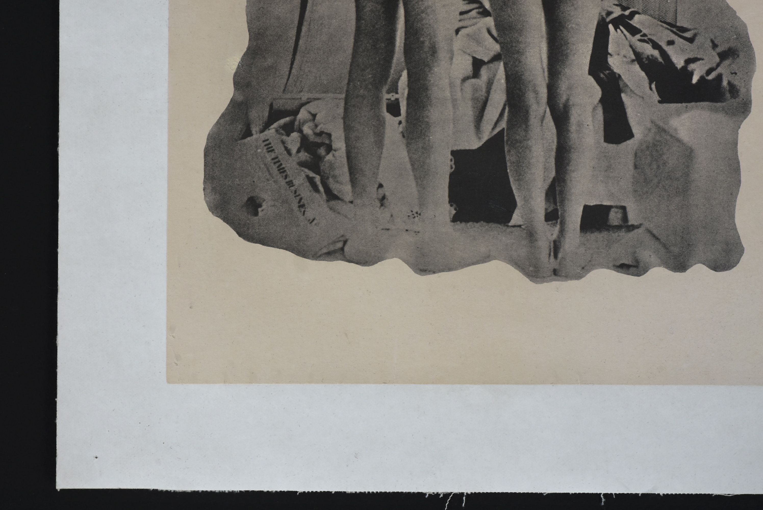 Offset Lithograph Poster of Two Virgins Album Cover