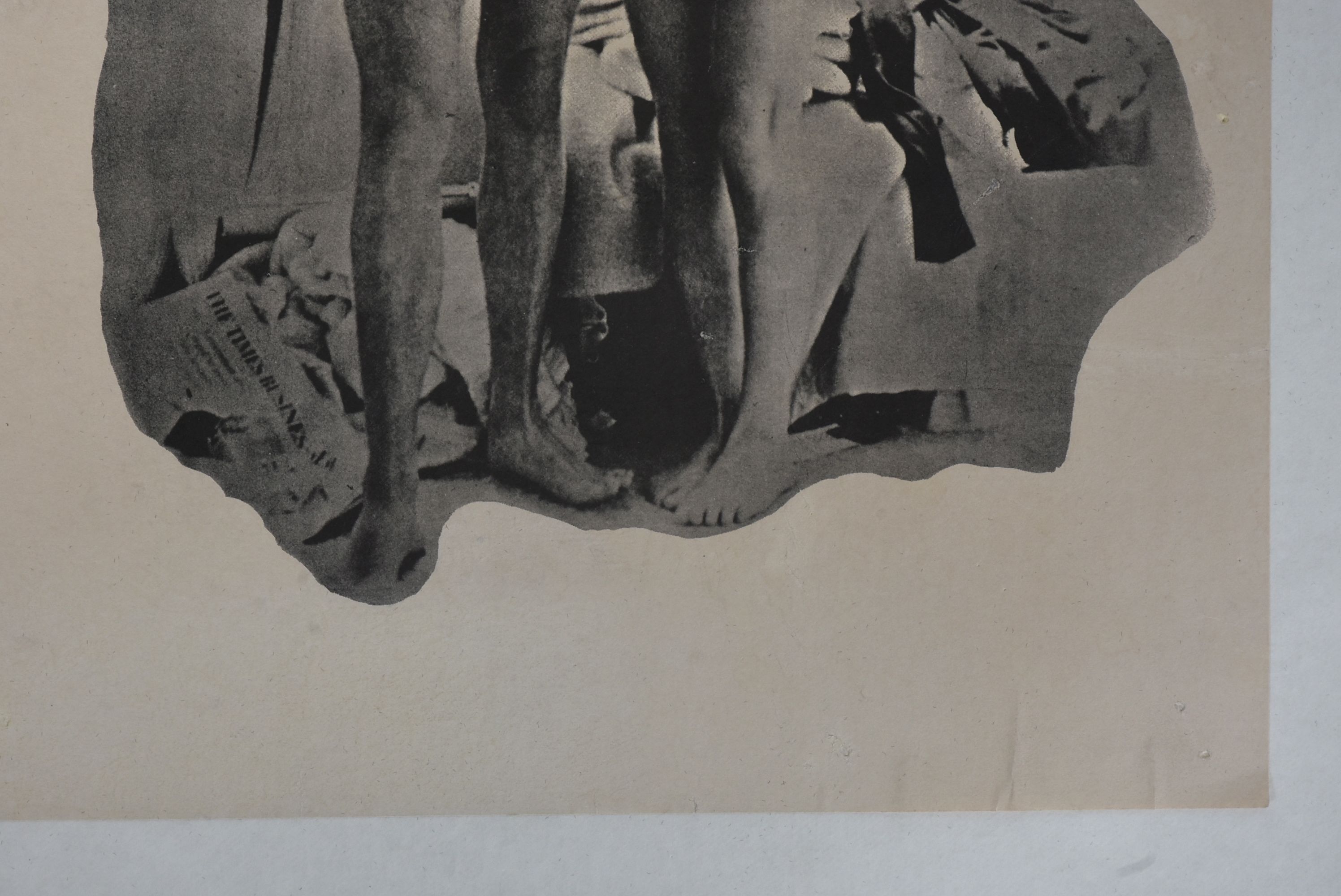 Offset Lithograph Poster of Two Virgins Album Cover