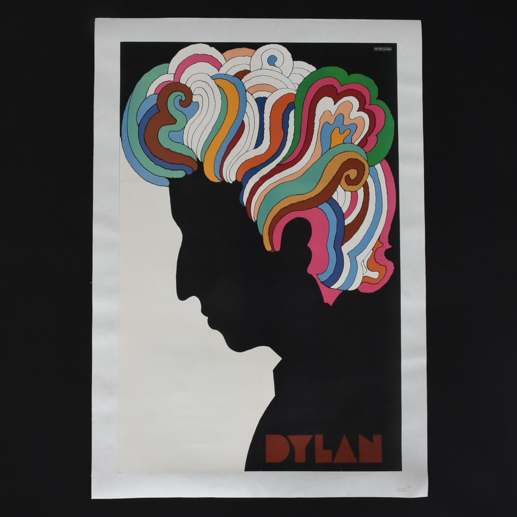 Bob Dylan Poster by Milton Glaser