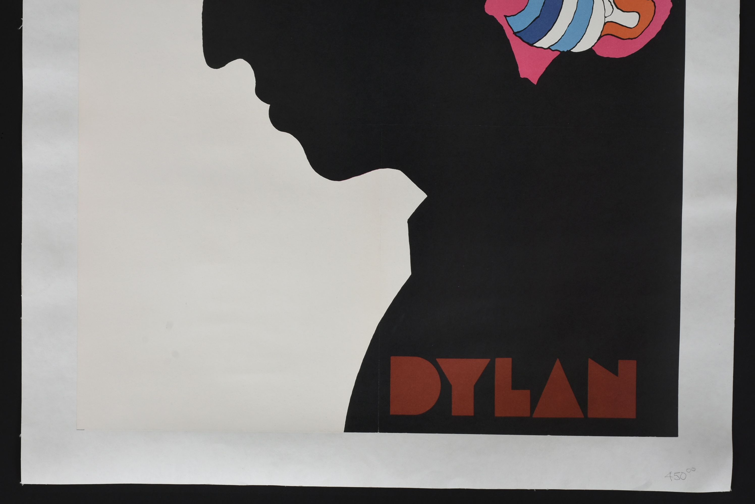 Bob Dylan Poster by Milton Glaser