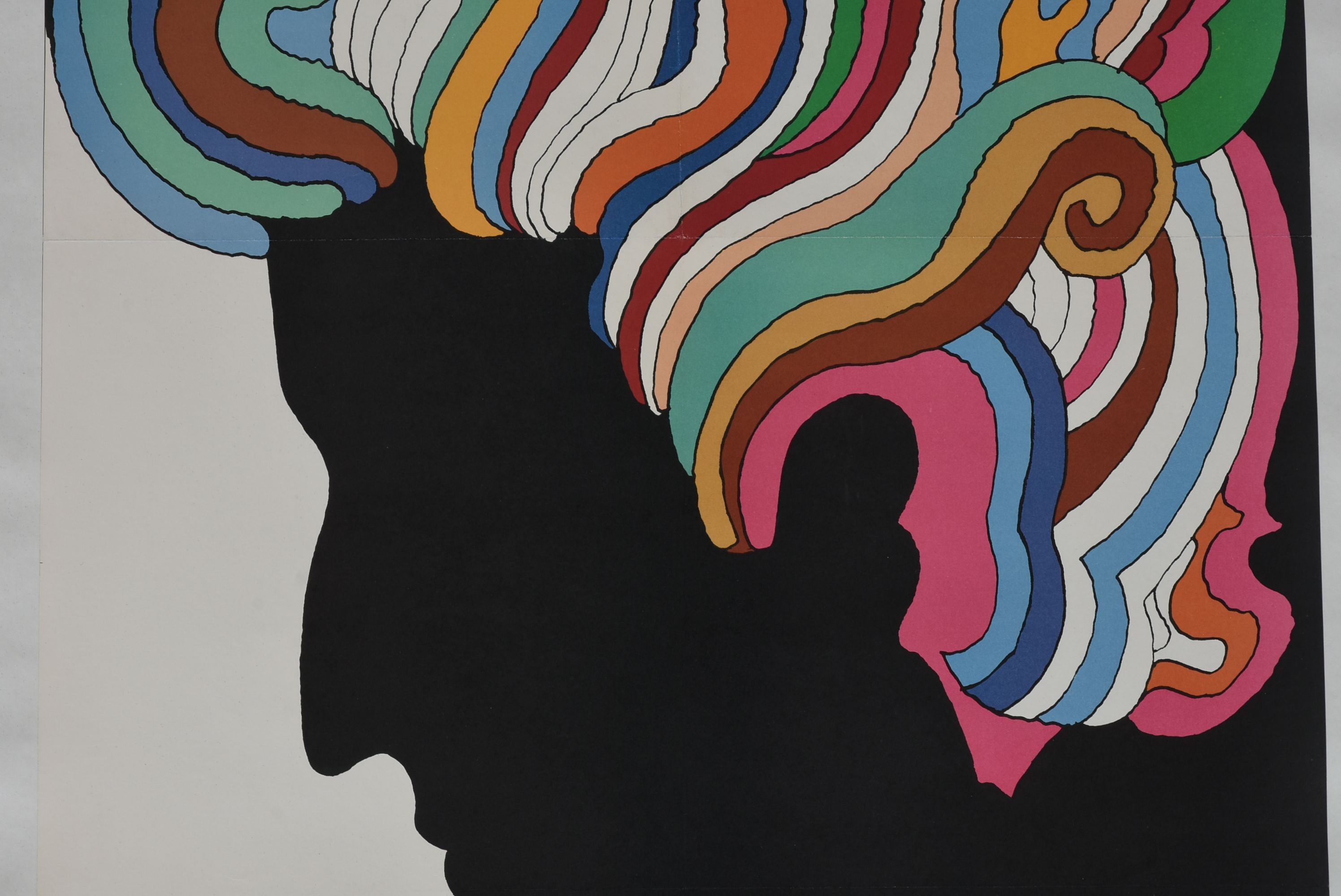 Bob Dylan Poster by Milton Glaser
