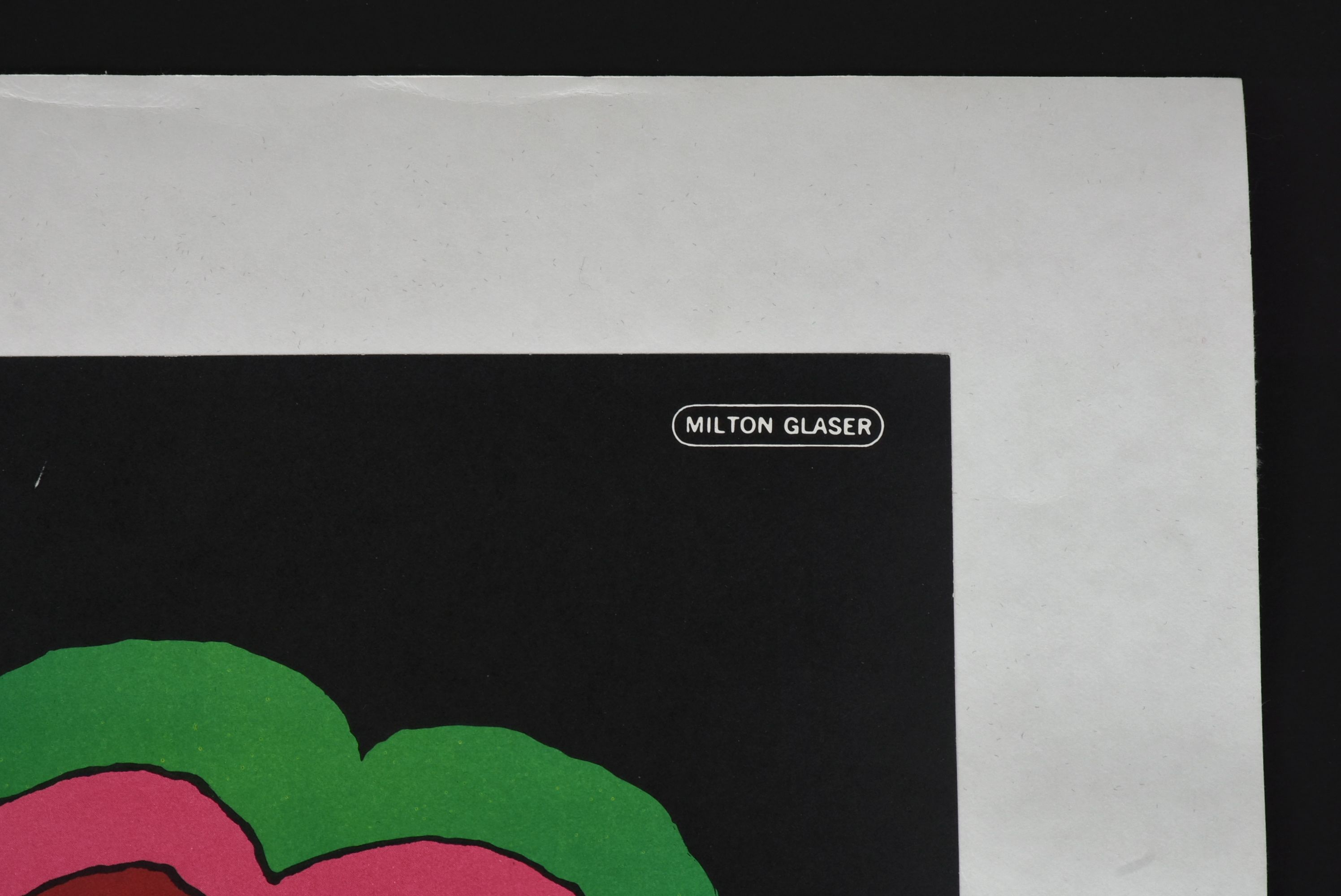 Bob Dylan Poster by Milton Glaser